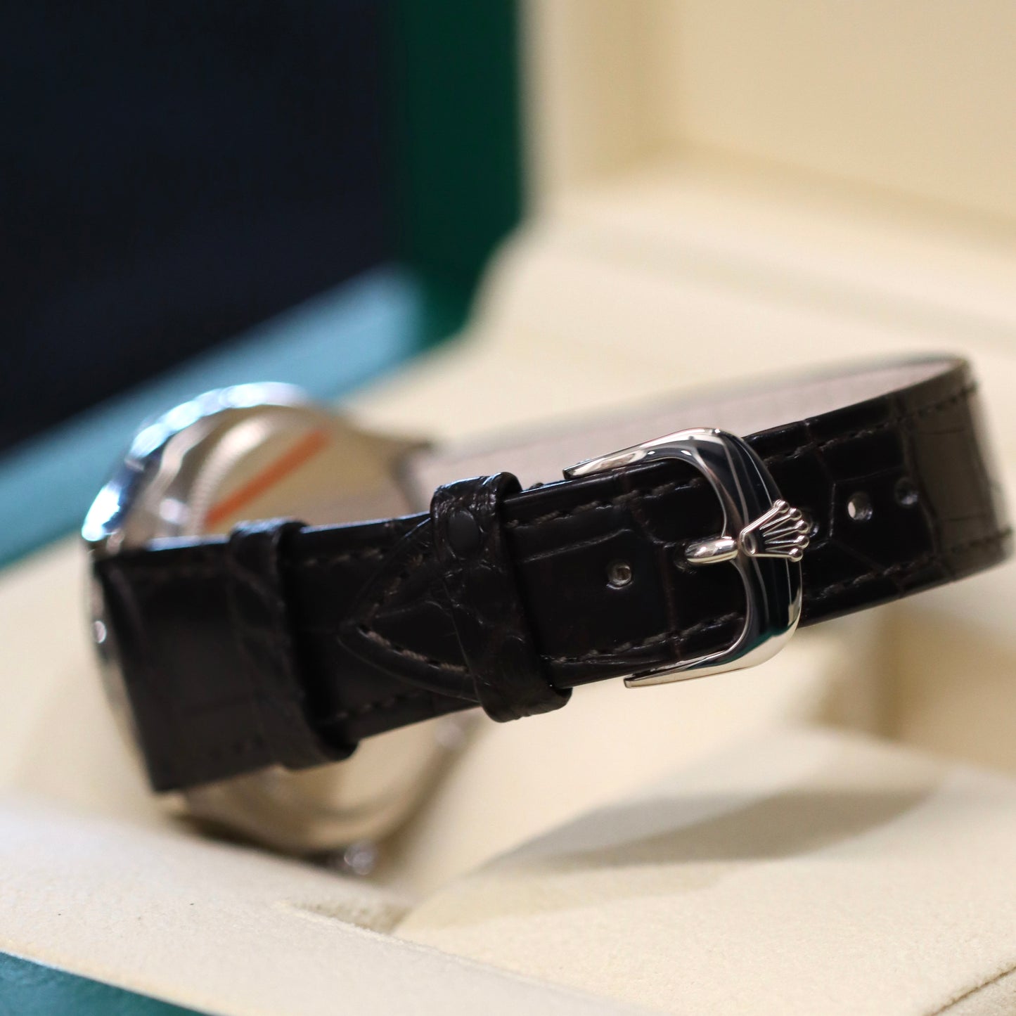 18K White Gold Rolex Cellini Ref: 50519