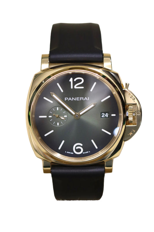 18K Yellow Gold - Panerai Luminor Due 42MM - Boutique Exclusive - Limited 600