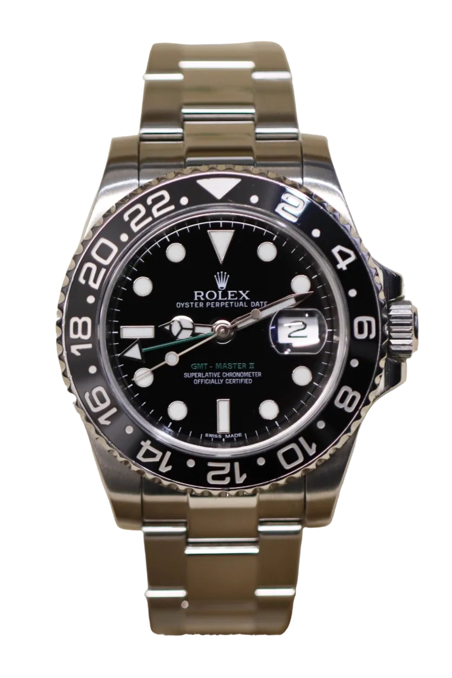 2010 Rolex GMT-MASTER II - 116710LN - Green Arrow - 40MM