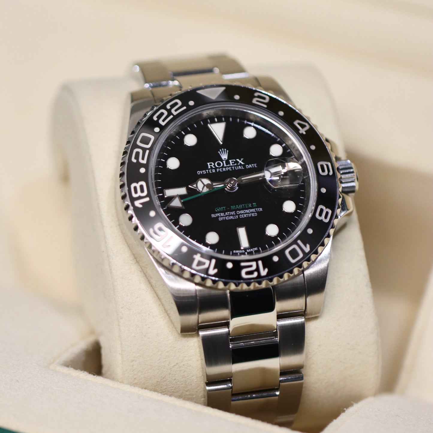 2010 Rolex GMT-MASTER II - 116710LN - Green Arrow - 40MM