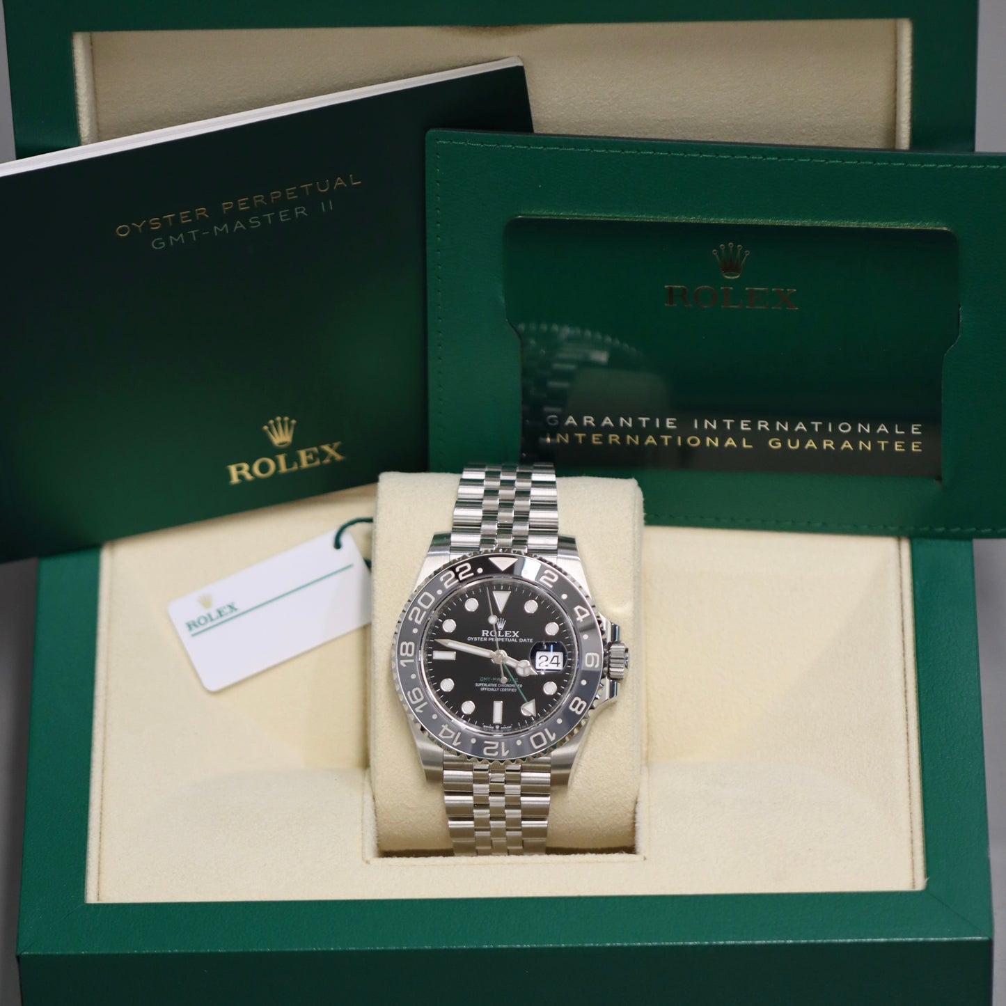 2024 Rolex GMT-Master II 'Bruce Wayne' - Black/Grey - Jubilee