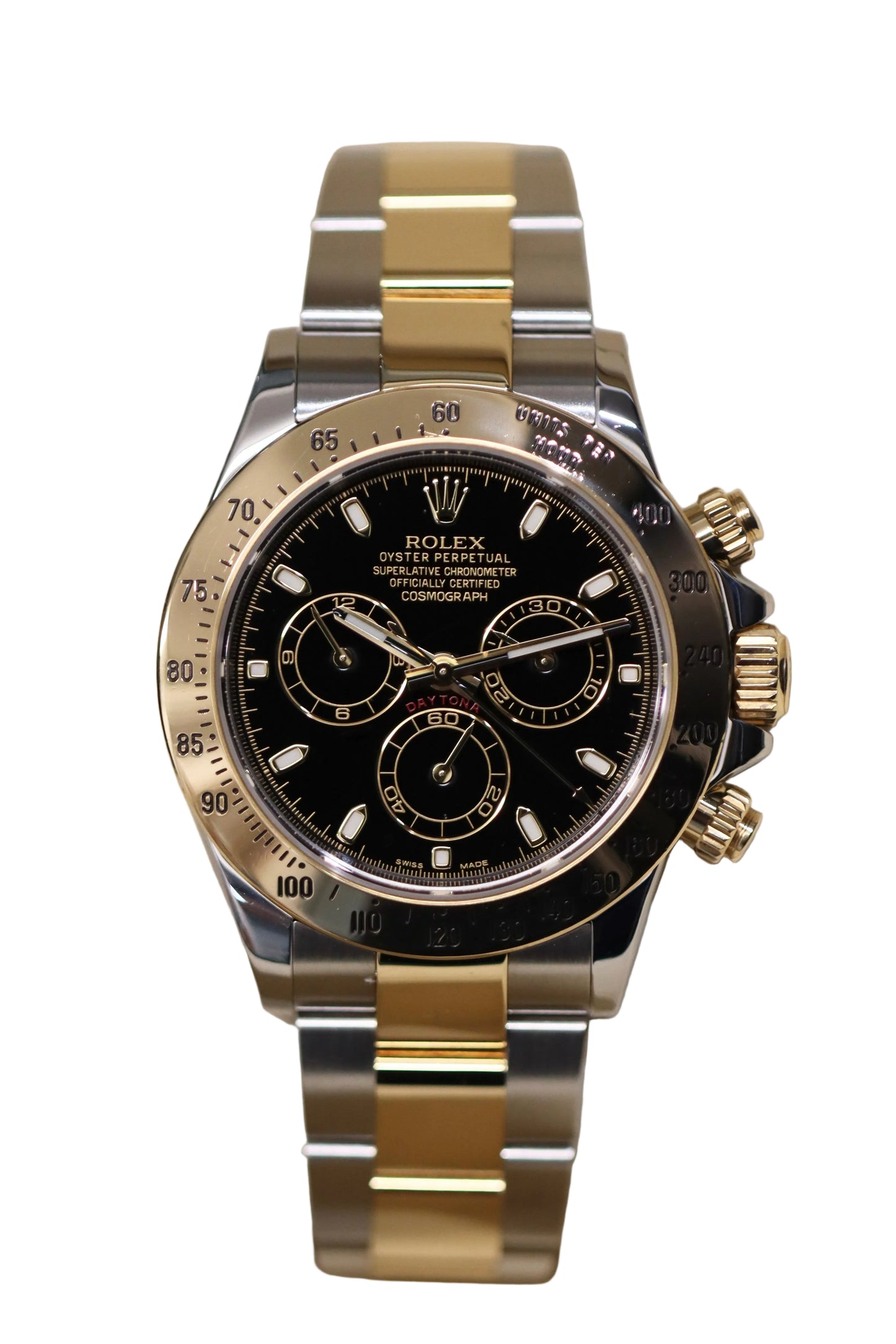 Rolex Daytona Cosmograph - 116523 - 18K Gold & Steel