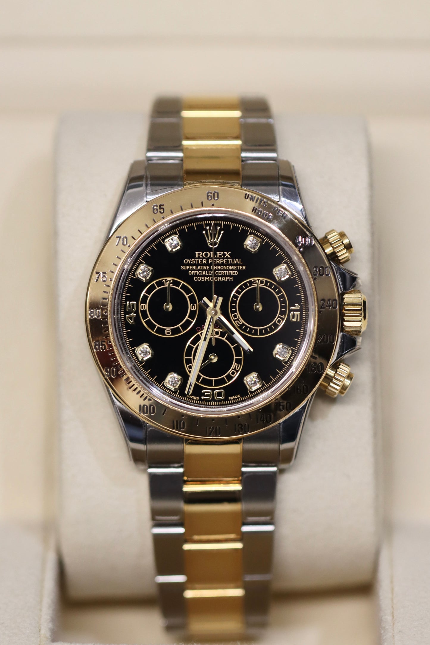 Rolex Daytona - Black Diamond Dial - 40MM - Reference 116503