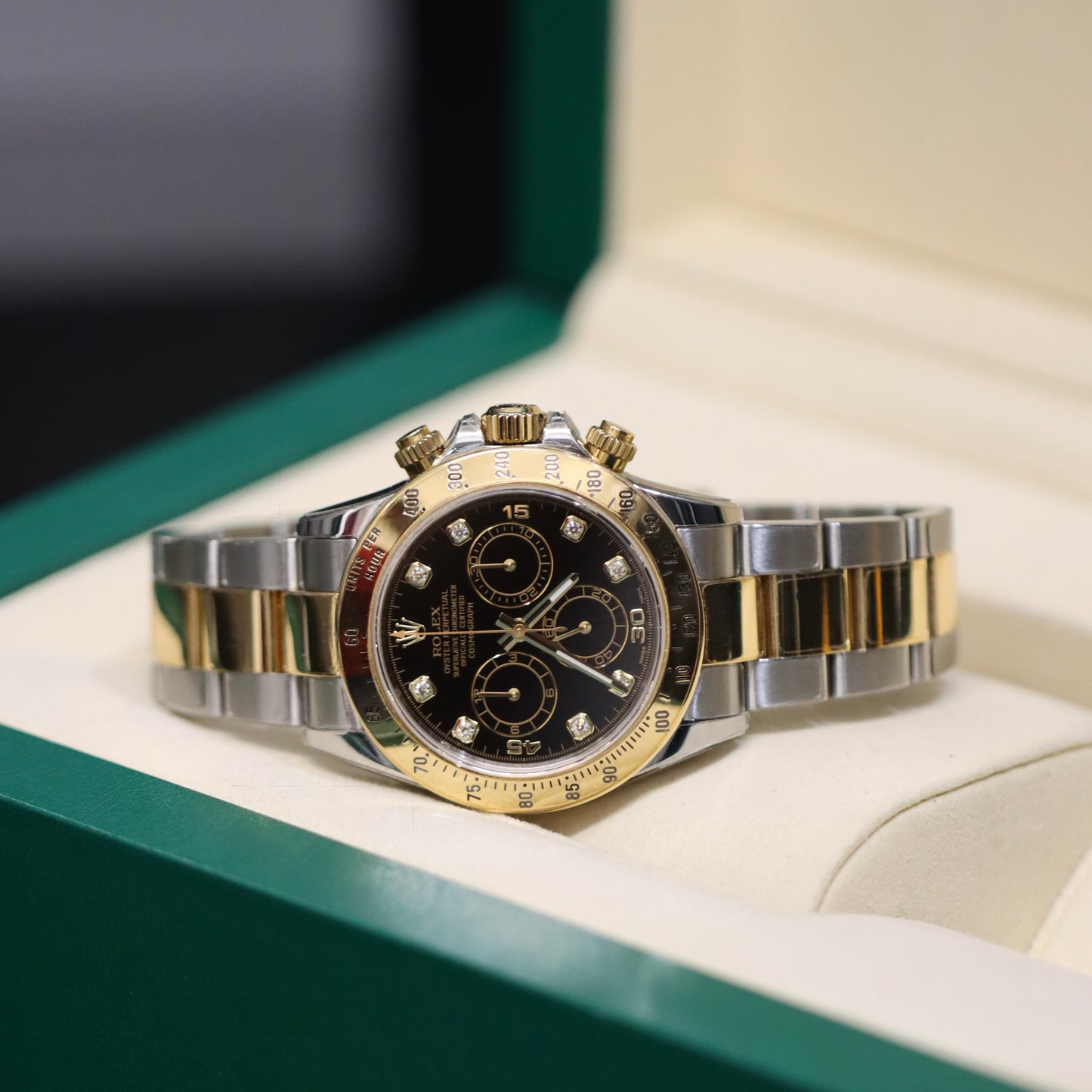 Rolex Daytona - Black Diamond Dial - 40MM - Reference 116503