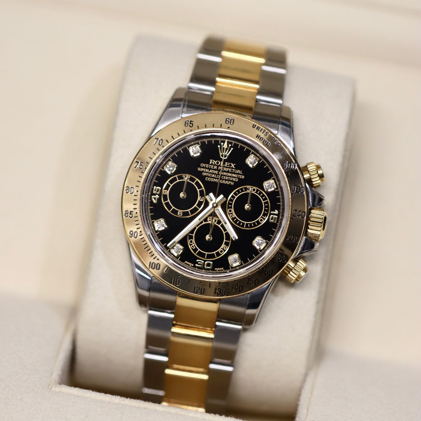 Rolex Daytona - Black Diamond Dial - 40MM - Reference 116503