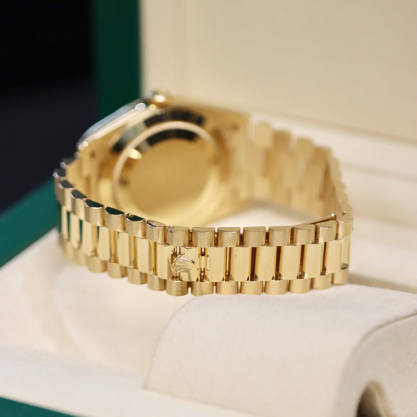 2022 Rolex Day-Date 40MM - 228238 - Champagne Roman - Box & Papers