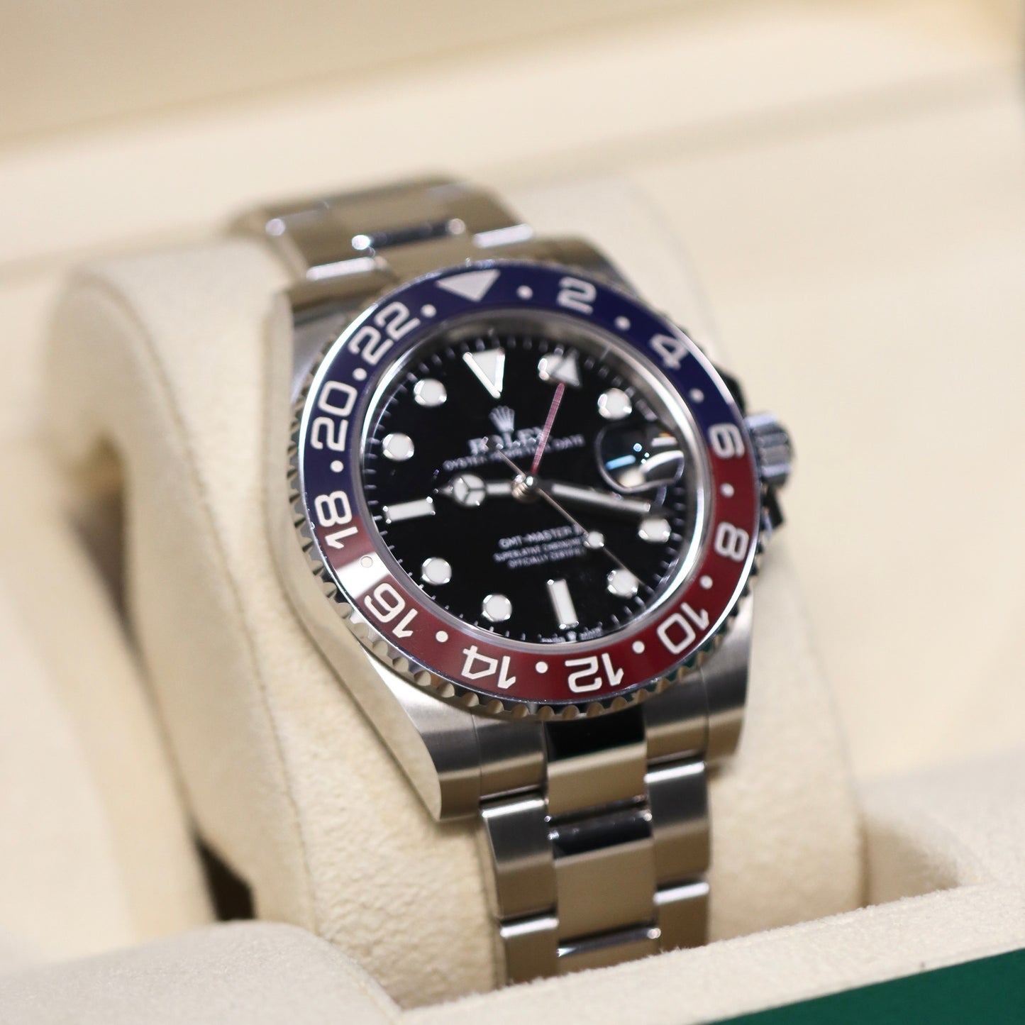 2022 Rolex GMT-MASTER II - PEPSI - 126710BLRO - Box & Papers