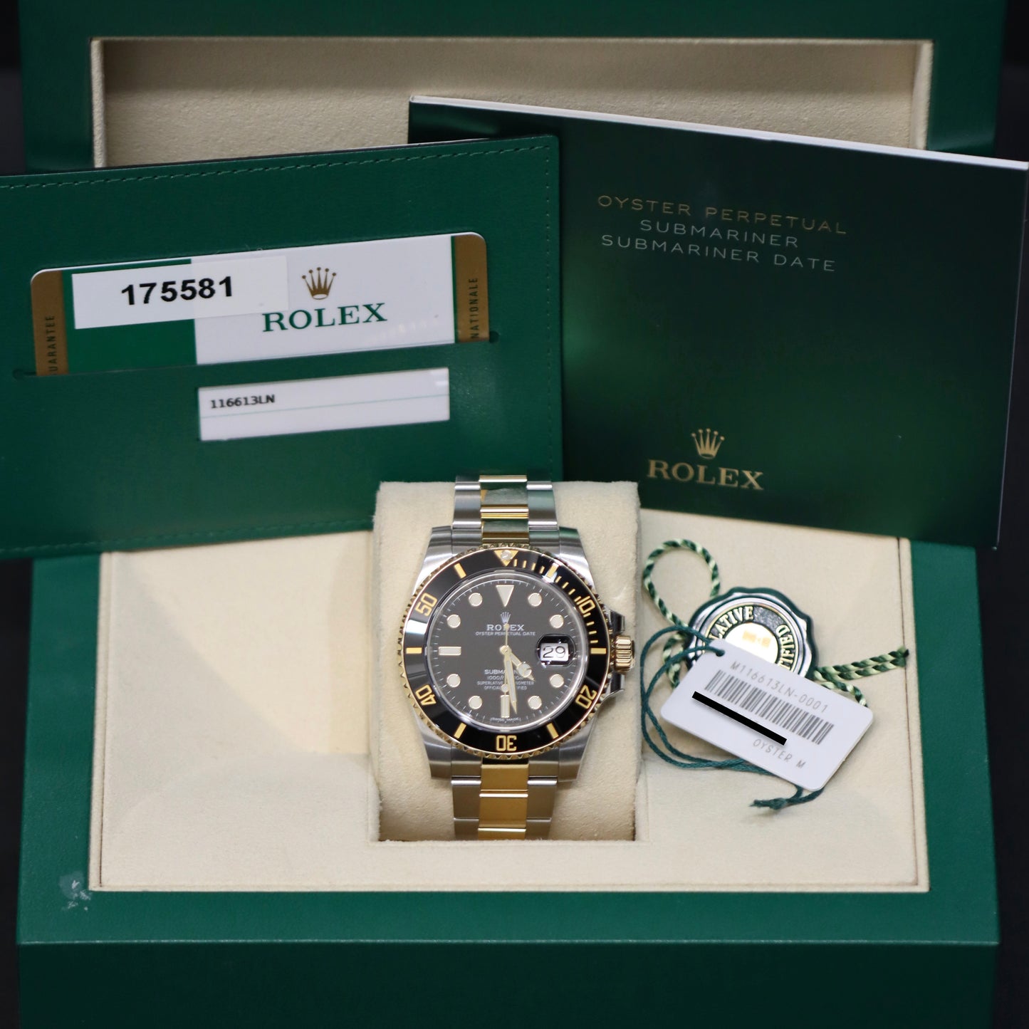 2018 Rolex Submariner 116613LN - 40MM - BOX & PAPERS