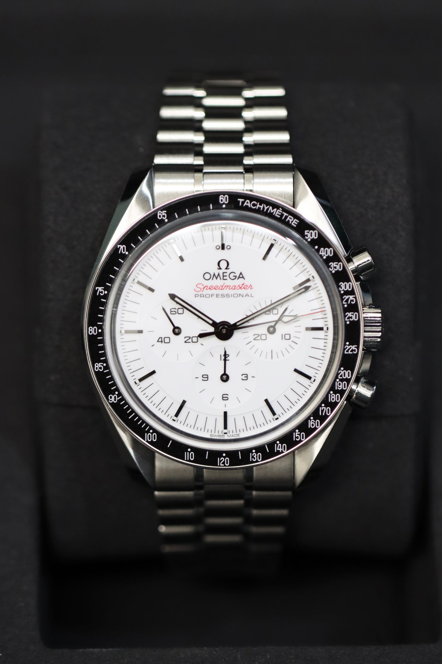 2026 Omega Speedmaster Moonwatch - White Dial - Sapphire Sandwhich