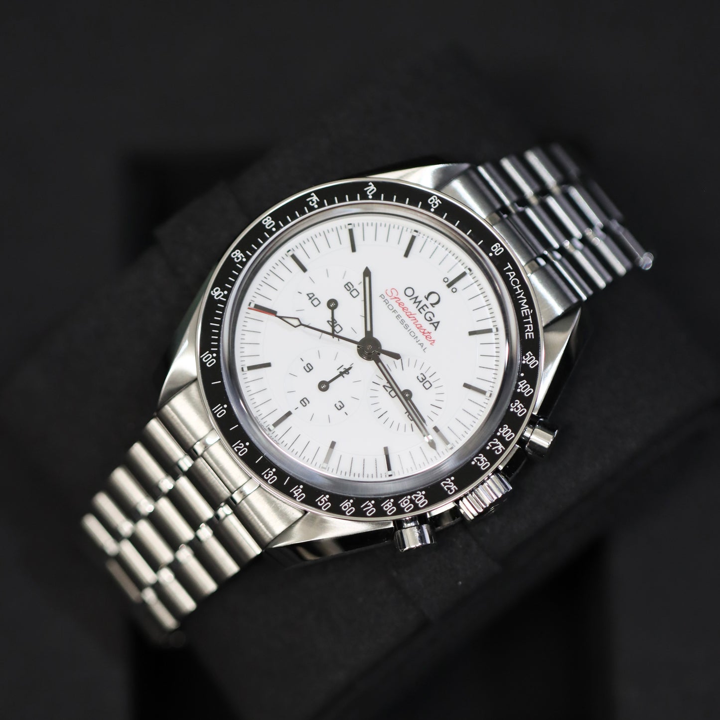 2026 Omega Speedmaster Moonwatch - White Dial - Sapphire Sandwhich