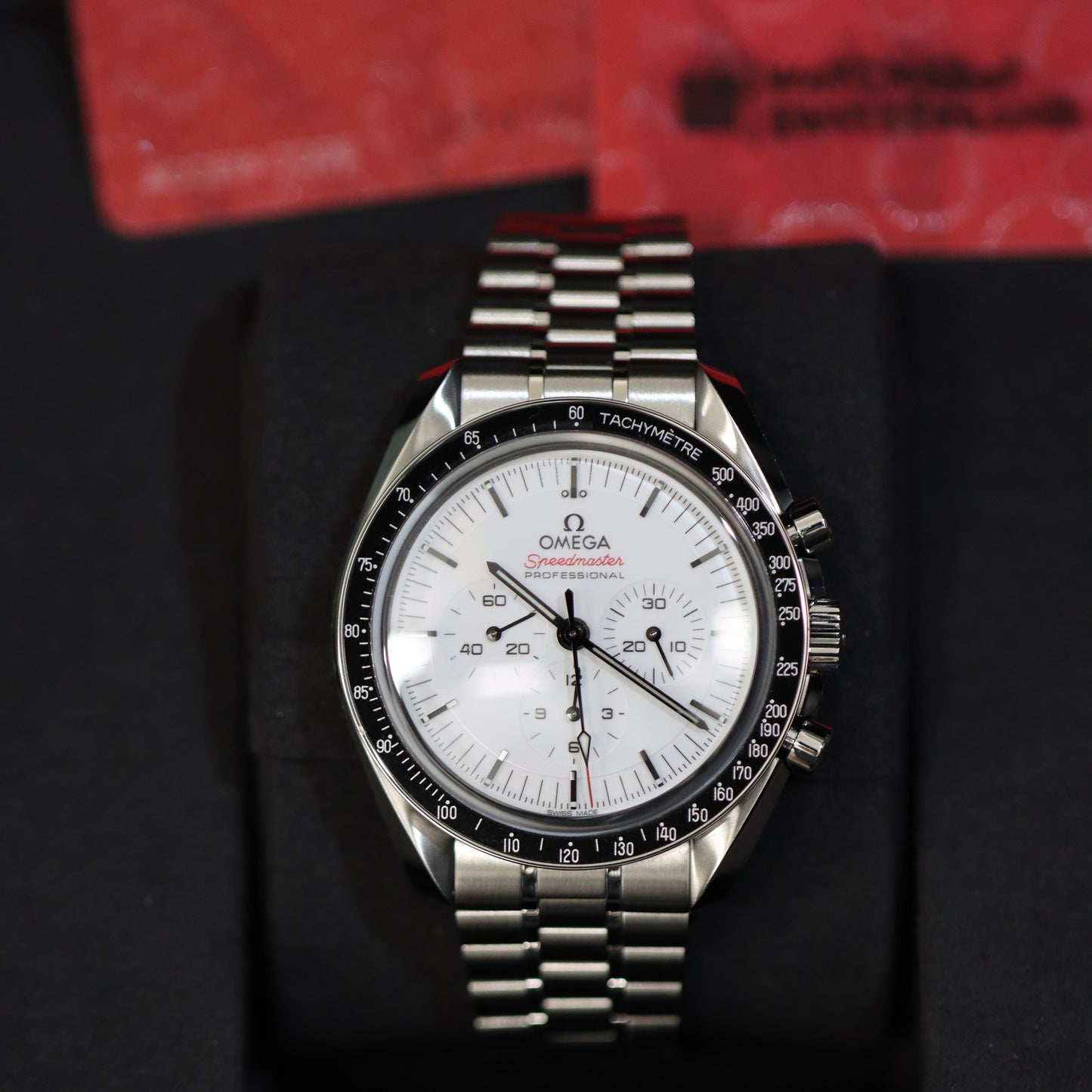2026 Omega Speedmaster Moonwatch - White Dial - Sapphire Sandwhich