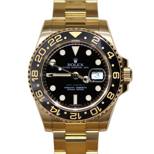 2011 Rolex GMT-MASTER II - 116718LN - Full Set
