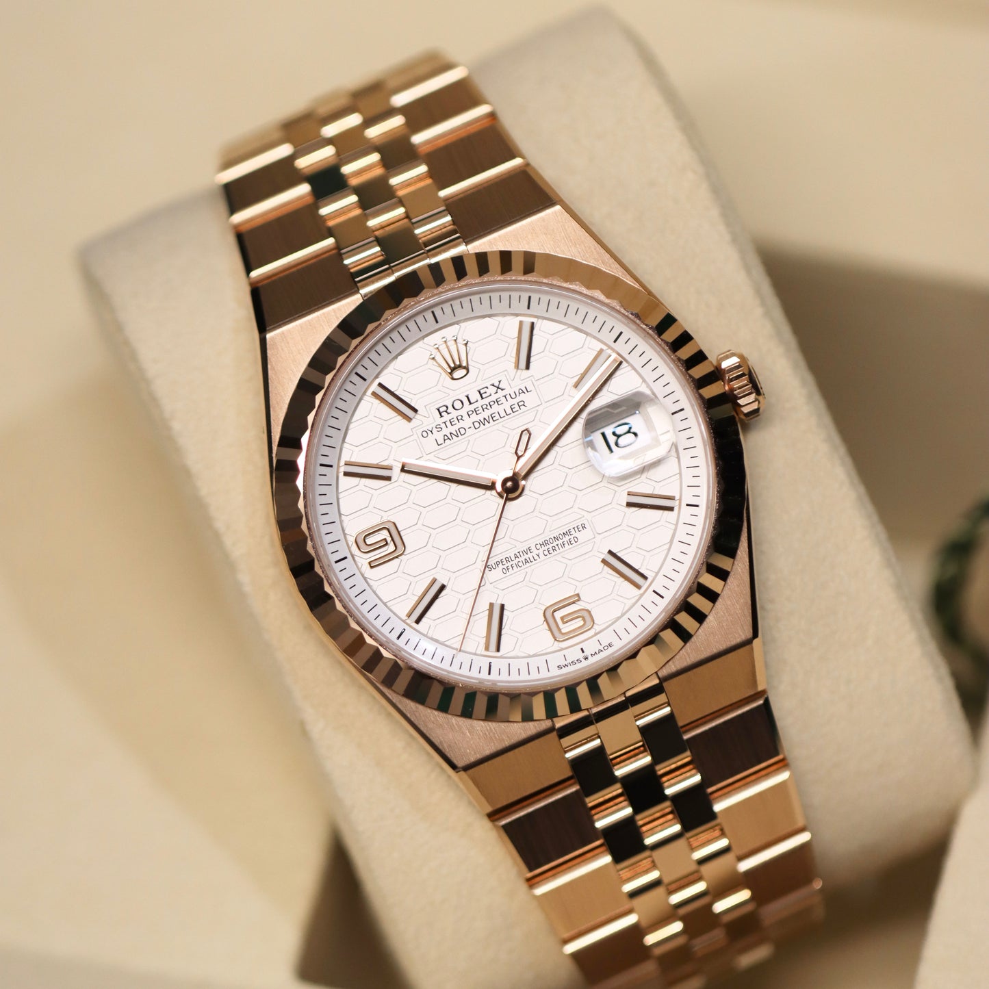 2026 Rolex Land-Dweller - 40MM - Everose Gold - Unworn