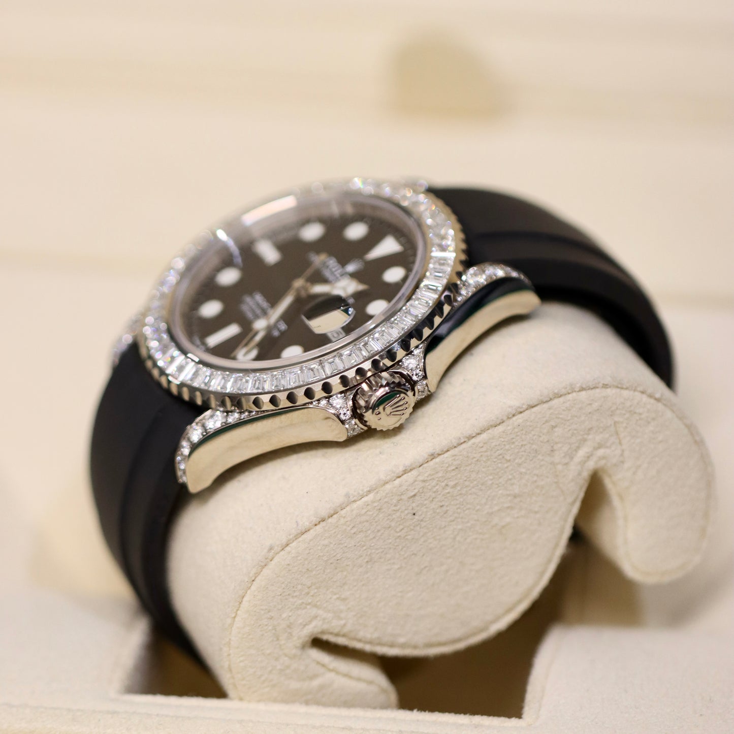 18K White Gold - Rolex Yacht-Master - 42MM - Factory Diamonds - 226679TBR - Box & Papers