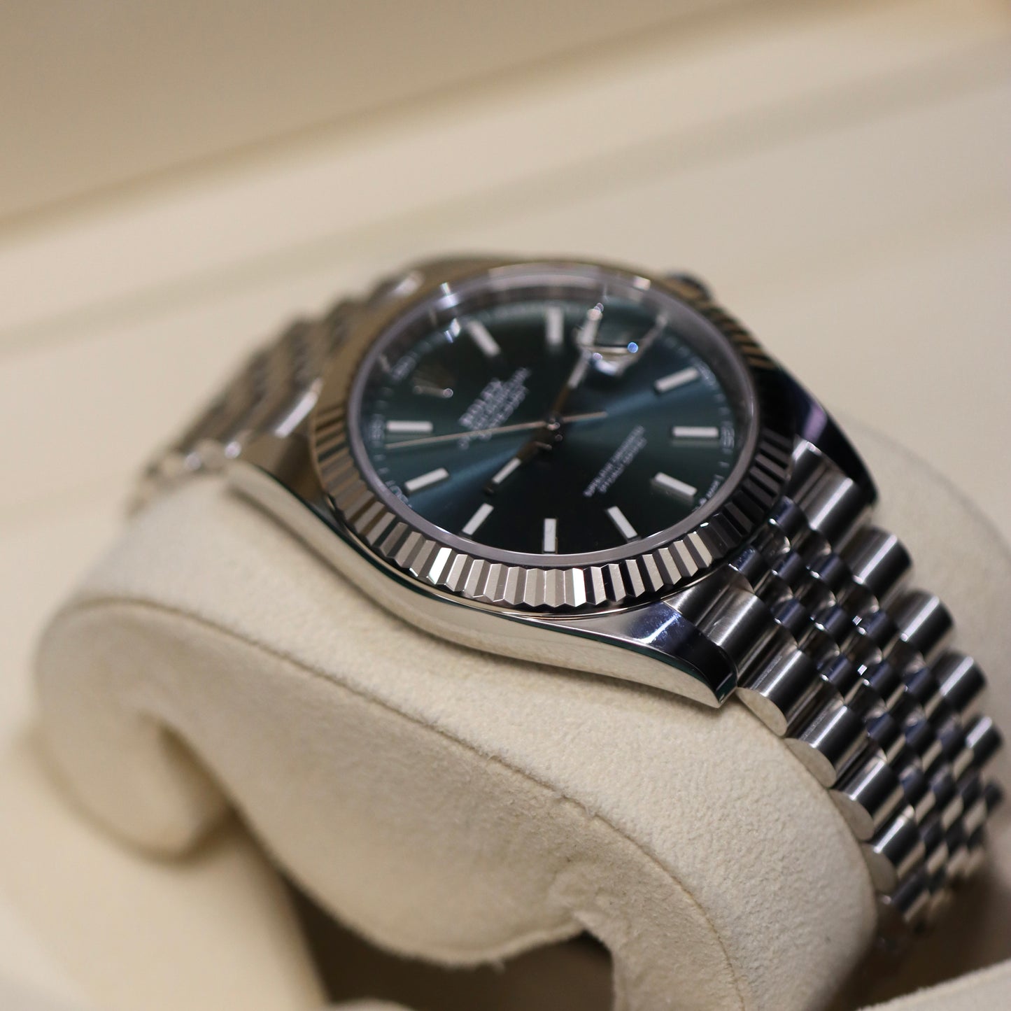 Rolex Datejust 41MM - Mint Green - B&P - Full Set - 126334
