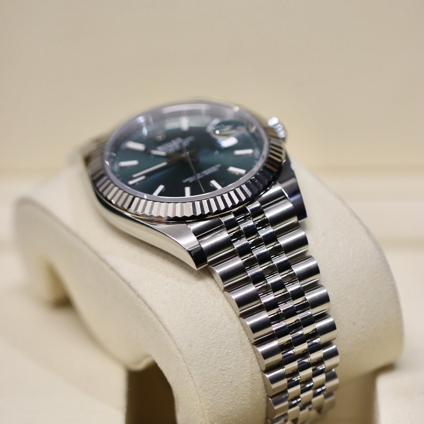 2025 Rolex Datejust 41MM - Mint Green - Fluted Jubilee