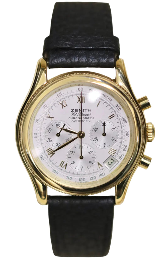 18K Yellow Gold Zenith - El Primero Chronograph - 06.0210.400