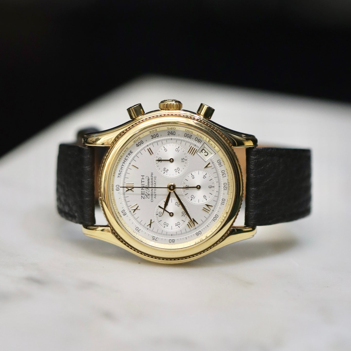 18K Yellow Gold Zenith - El Primero Chronograph - 06.0210.400