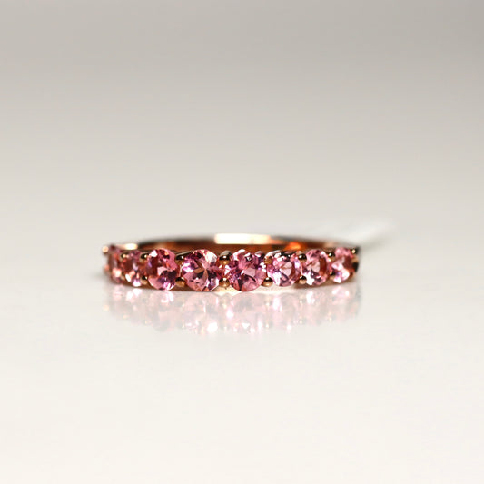 9ct Rose Gold Sapphire Dress Ring