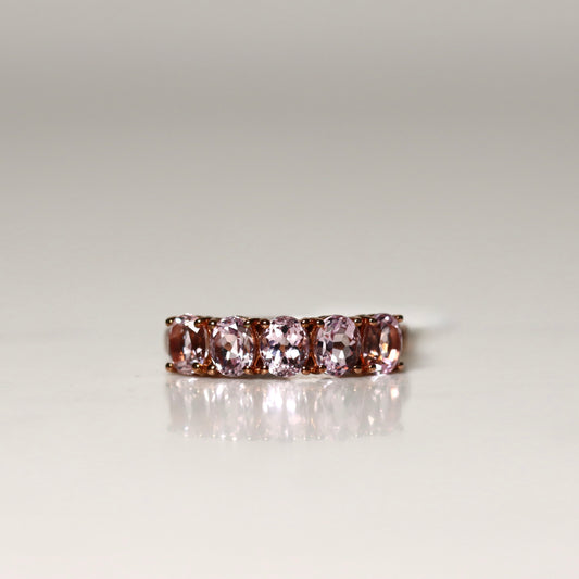 9ct Rose Gold Morganite Ring