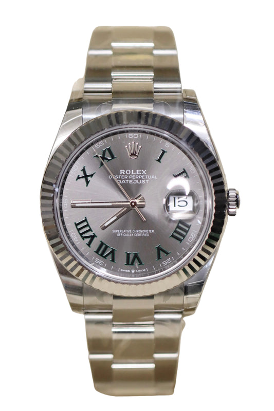2026 Rolex Datejust 41MM - 126334 - Wimbeldon Dial - B&P