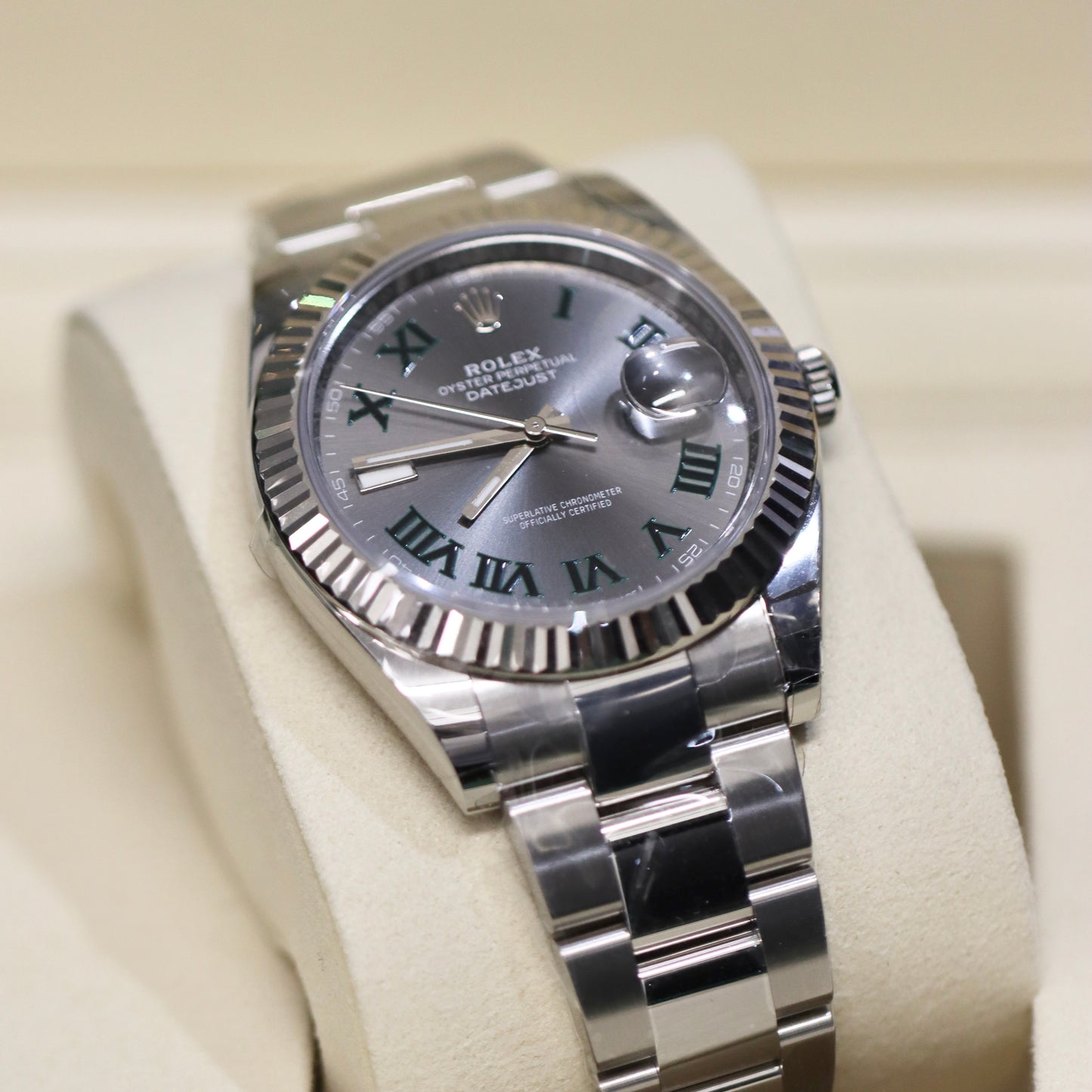 2026 Rolex Datejust 41MM - 126334 - Wimbeldon Dial - B&P