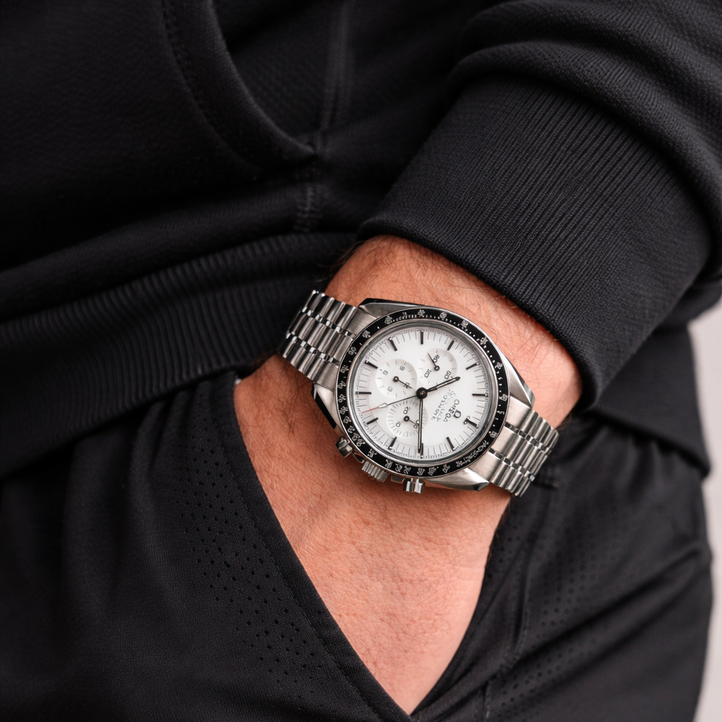 2026 Omega Speedmaster Moonwatch - White Dial - Sapphire Sandwhich