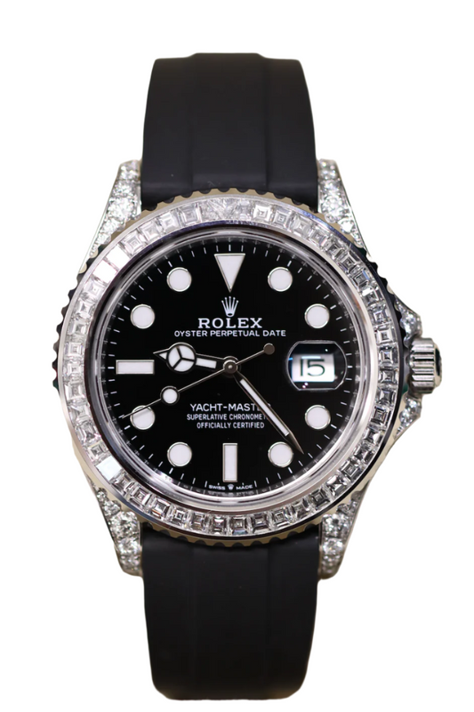 2024 Rolex Yatch-Master 42mm White Gold - F VS Diamonds
