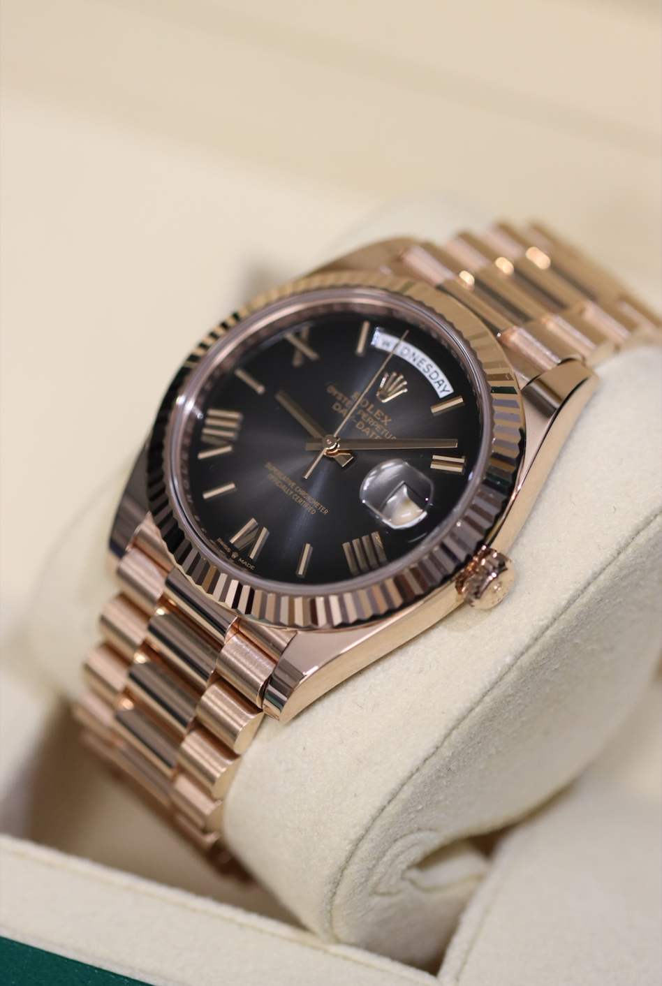 2025 Rolex Day-Date Slate Ombre 40mm