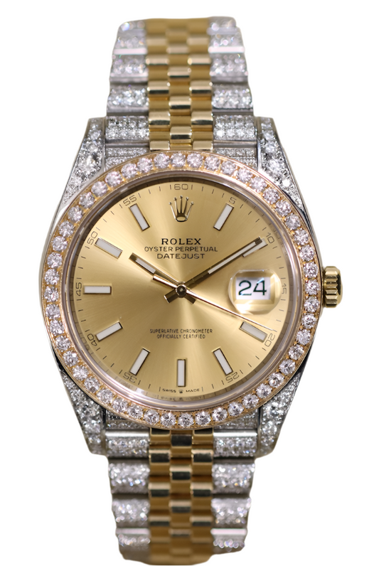 41mm Rolex Datejust 126333 - F VS Diamonds