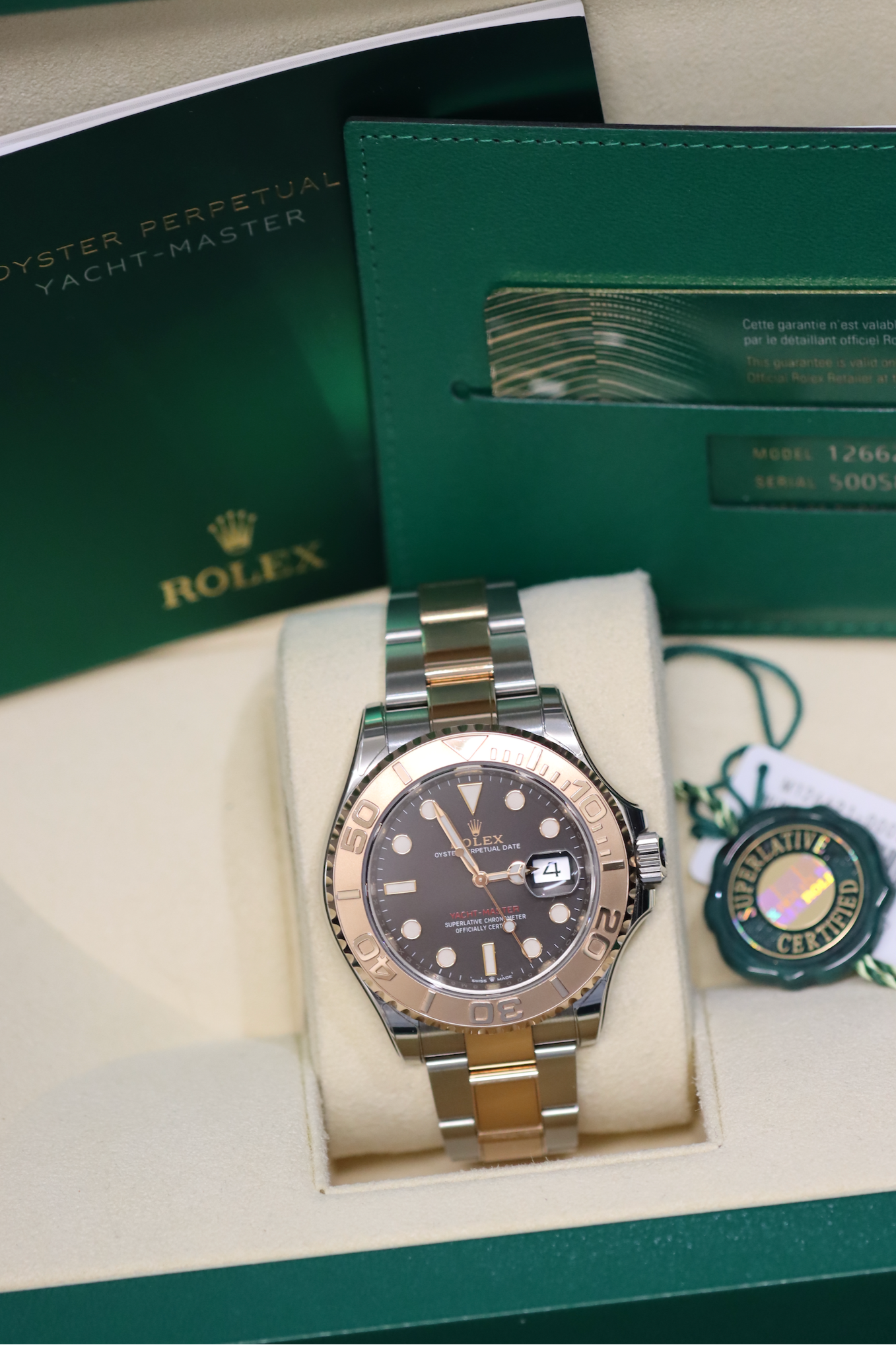 2020 Rolex Yatchmaster Rhodium 40MM 126621