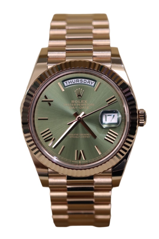 2023 Rolex Day-Date Olive Everose - 228235