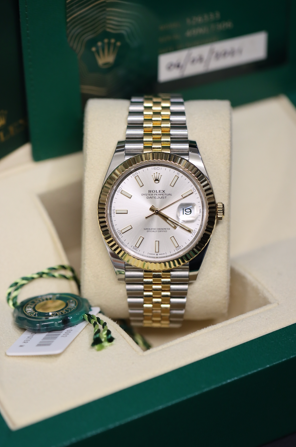 Rolex Datejust 41mm - 126333 - Silver Index