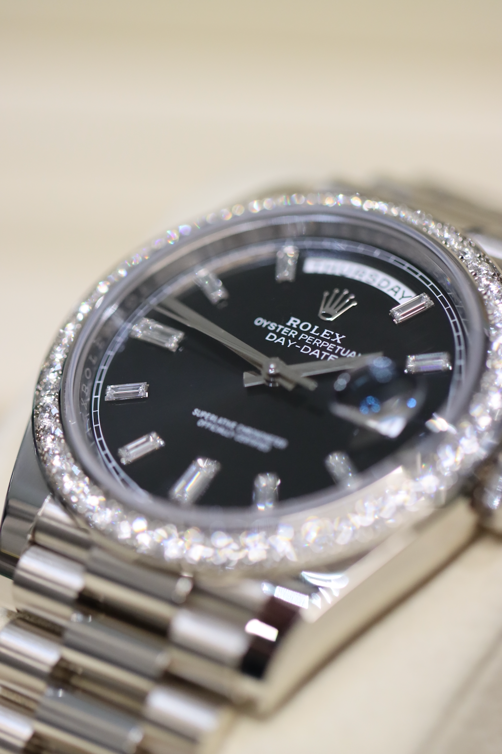 Rolex Day-Date 228349RBR - Factory Diamonds