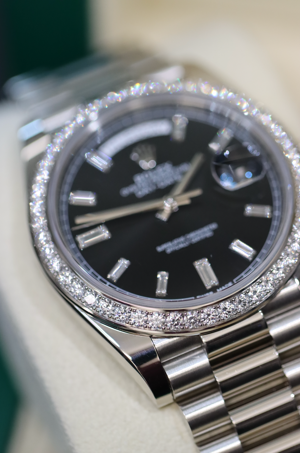 Rolex Day-Date 228349RBR - Factory Diamonds